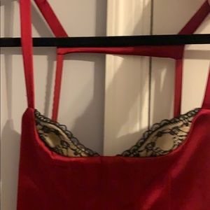 bebe Dresses - Red satin dress bebe Dresses - Red satin dress